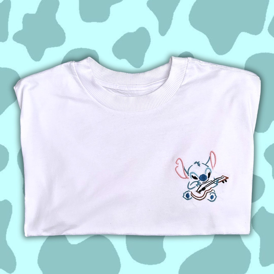 Stitch Embroidered T-Shirt/ Sweatshirt