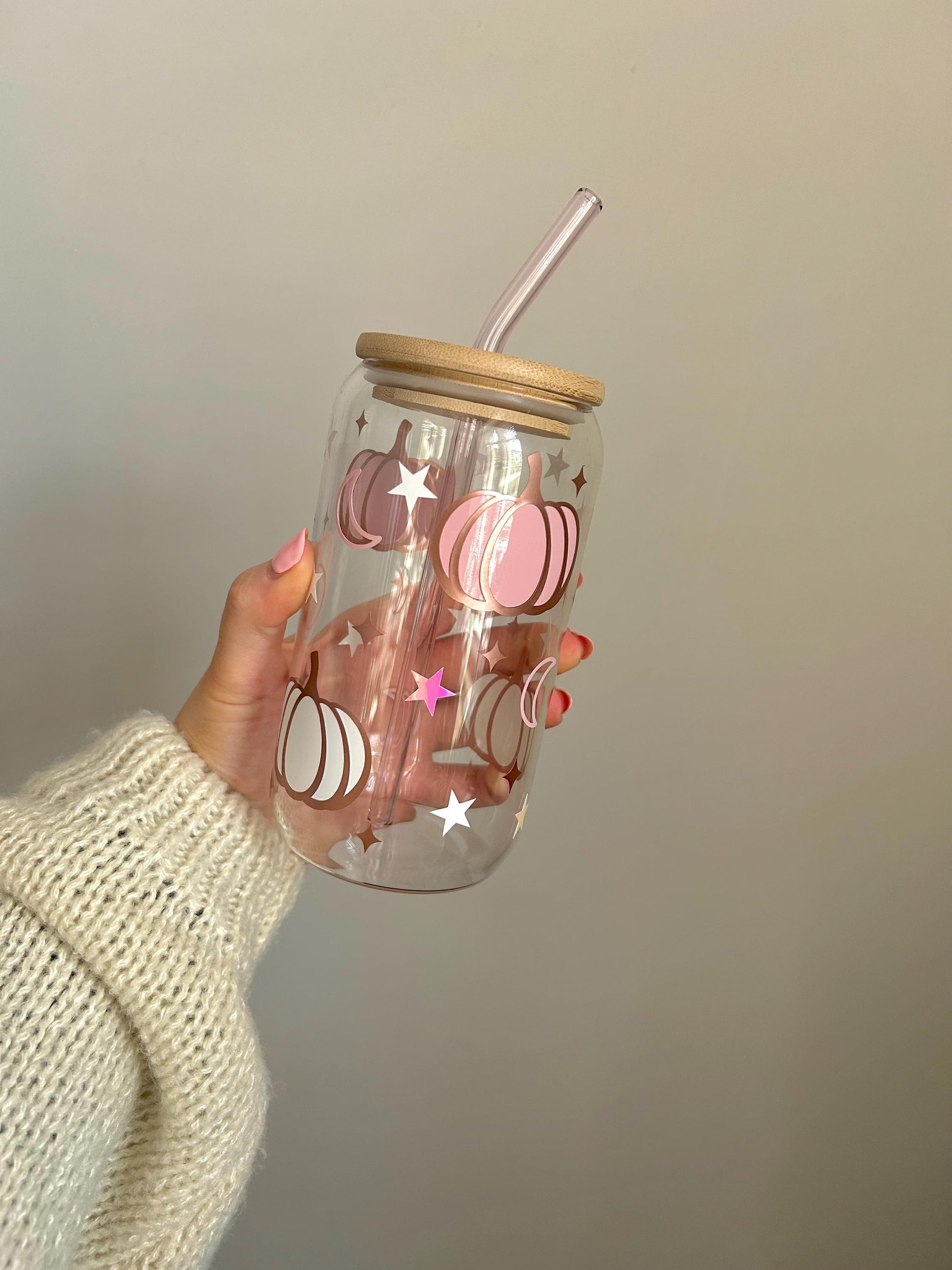 Pink Pumpkin Tumbler