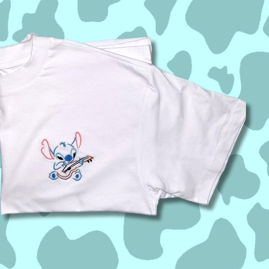 Stitch Embroidered T-Shirt/ Sweatshirt