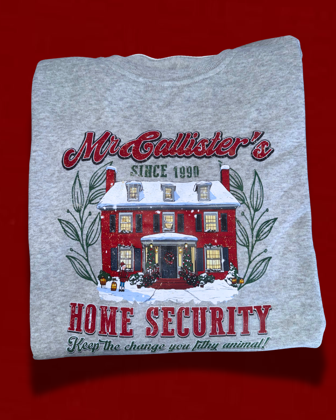 Printed McCallister Home Security