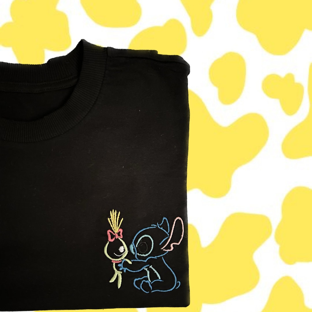 Stitch and Scrump Embroidered T-Shirt/ Sweatshirt
