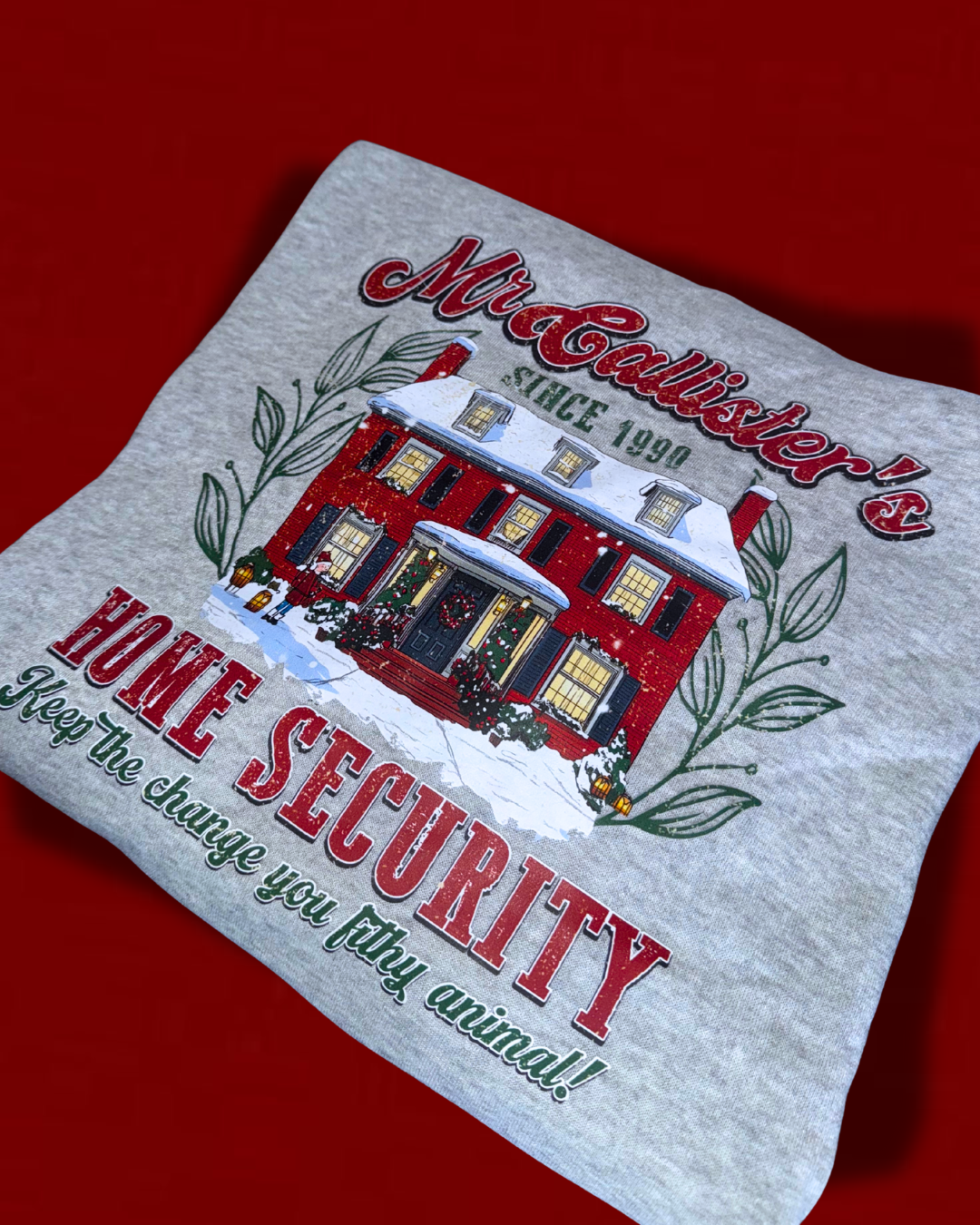Printed McCallister Home Security