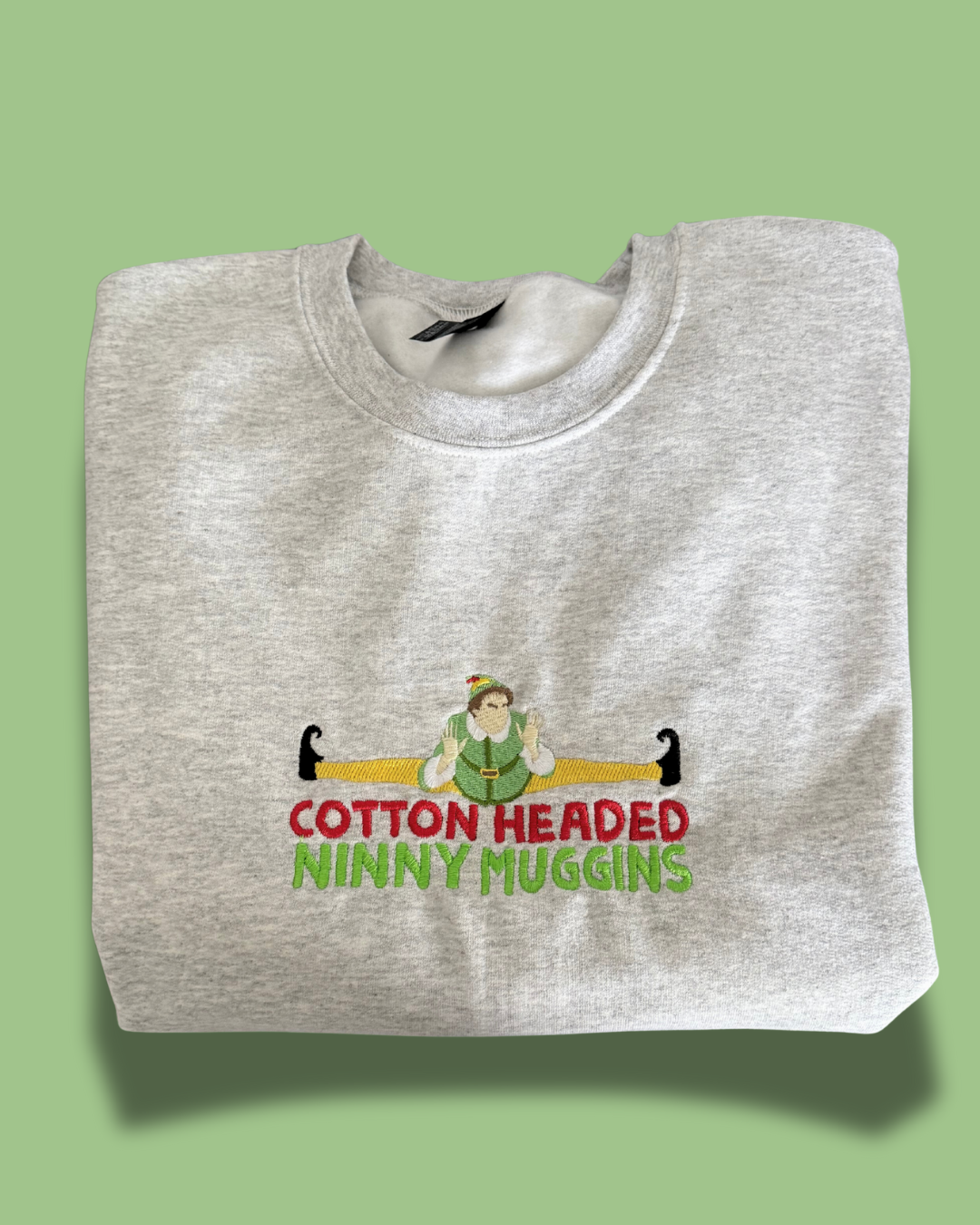 Embroidered Ninny Muggins