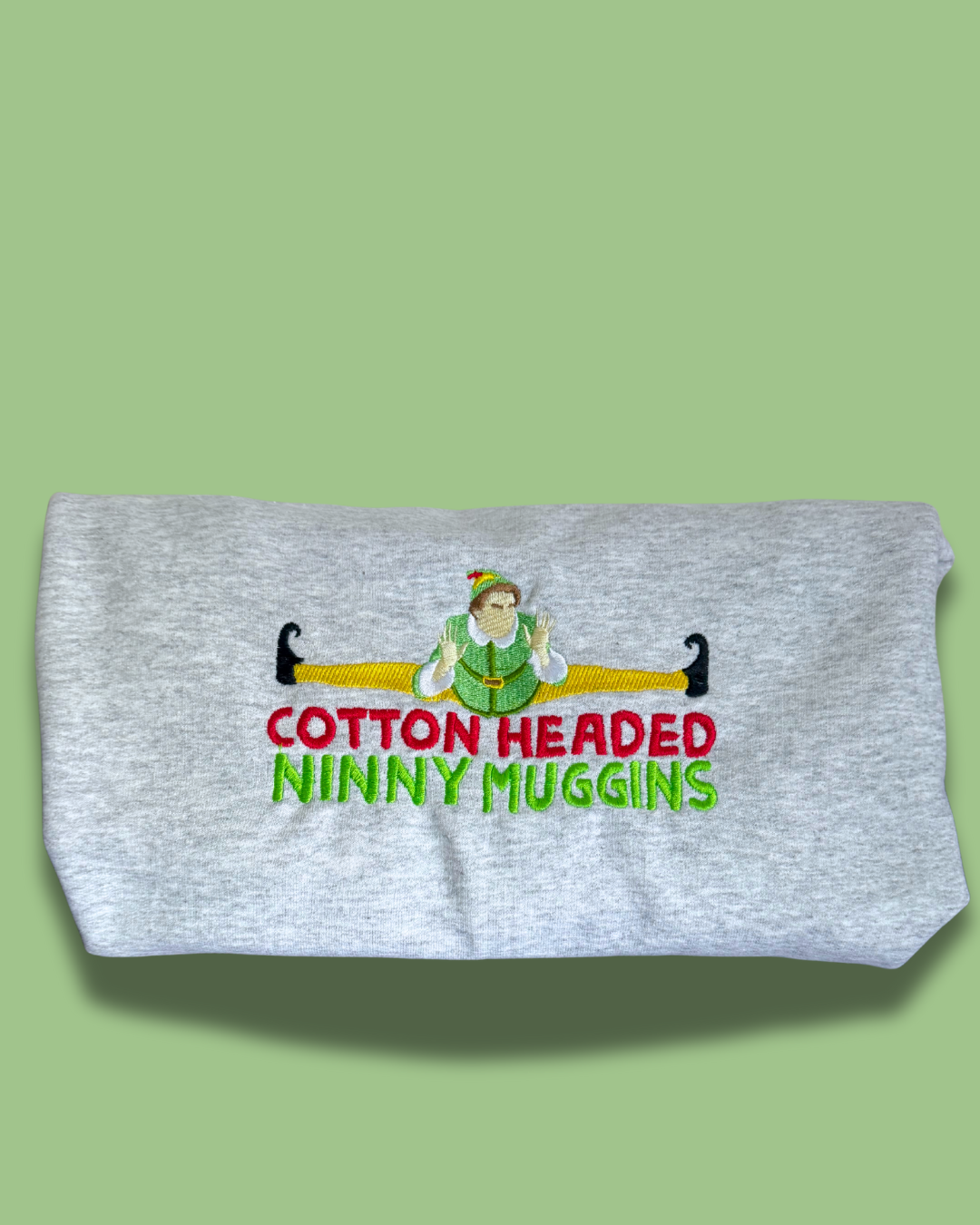 Embroidered Ninny Muggins