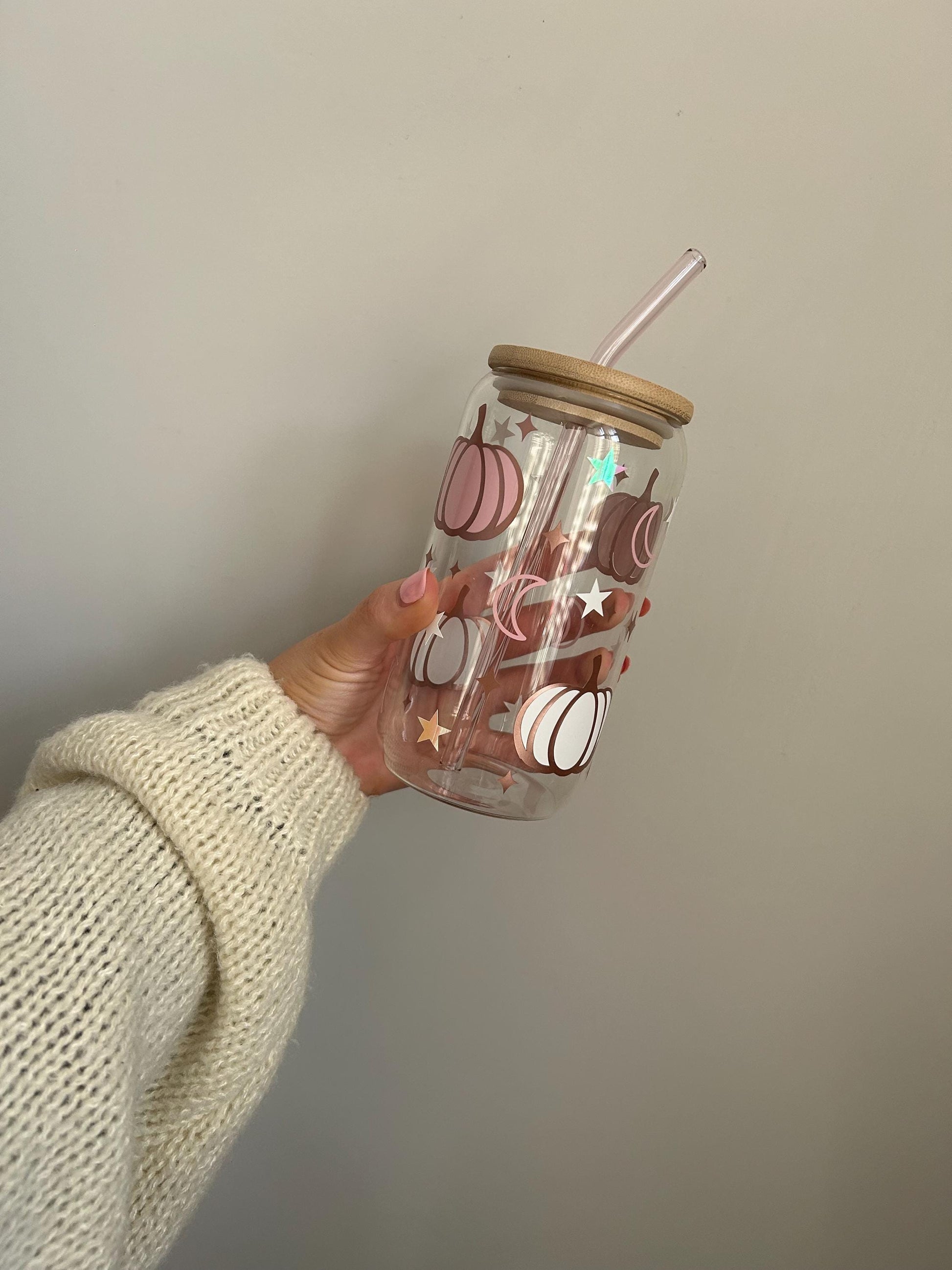 Pink Pumpkin Tumbler