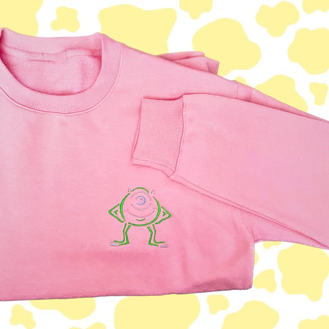 Mike Wasowski Embroidered T-Shirt/ Sweatshirt