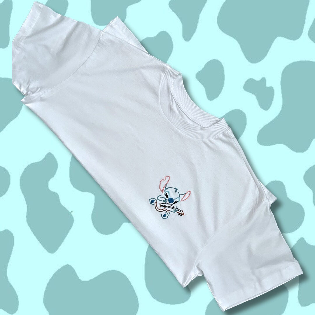 Stitch Embroidered T-Shirt/ Sweatshirt