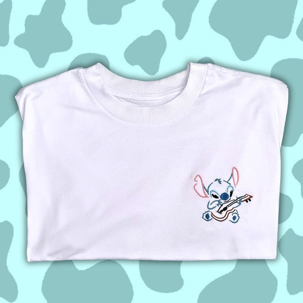 Stitch Embroidered T-Shirt/ Sweatshirt