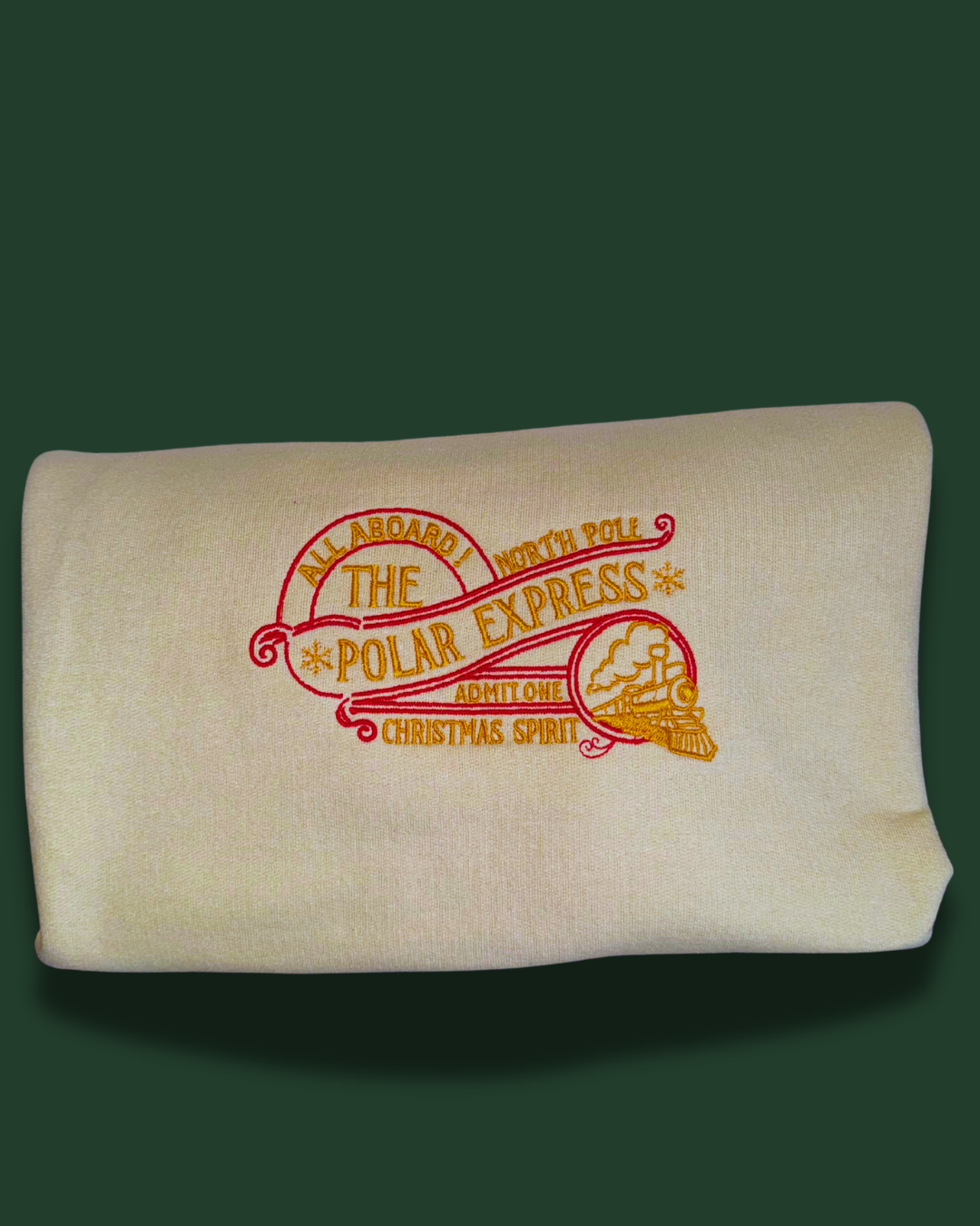 Embroidered Polar Express