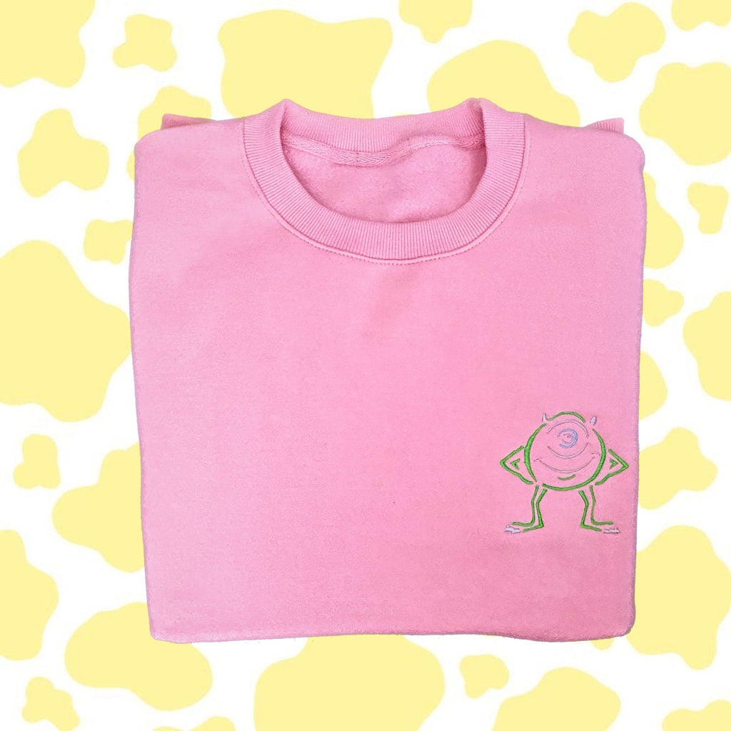 Mike Wasowski Embroidered T-Shirt/ Sweatshirt