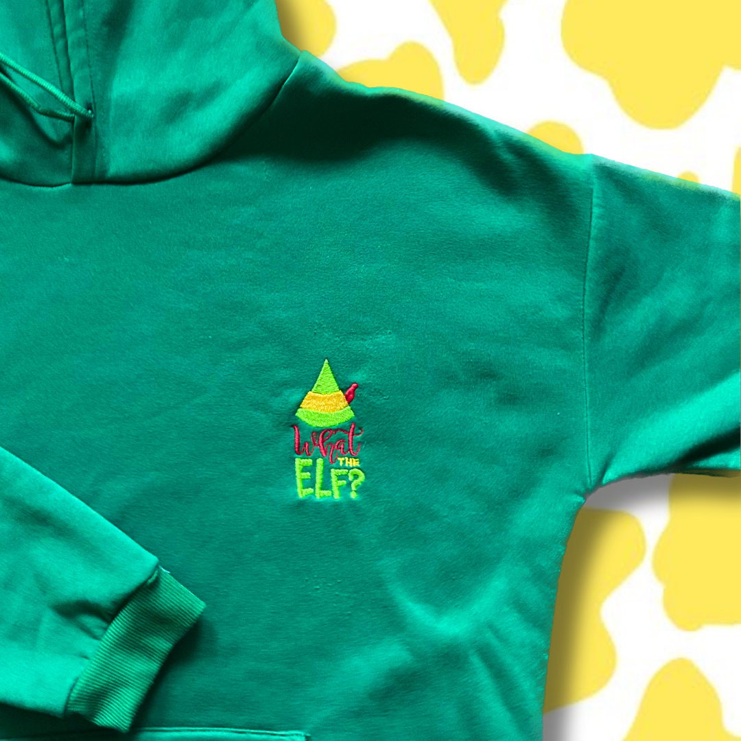 Embroidered What The Elf