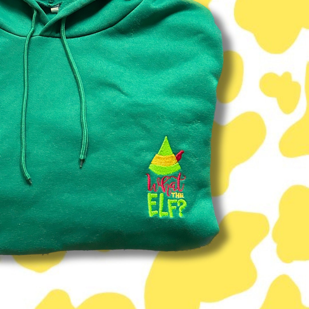 Embroidered What The Elf