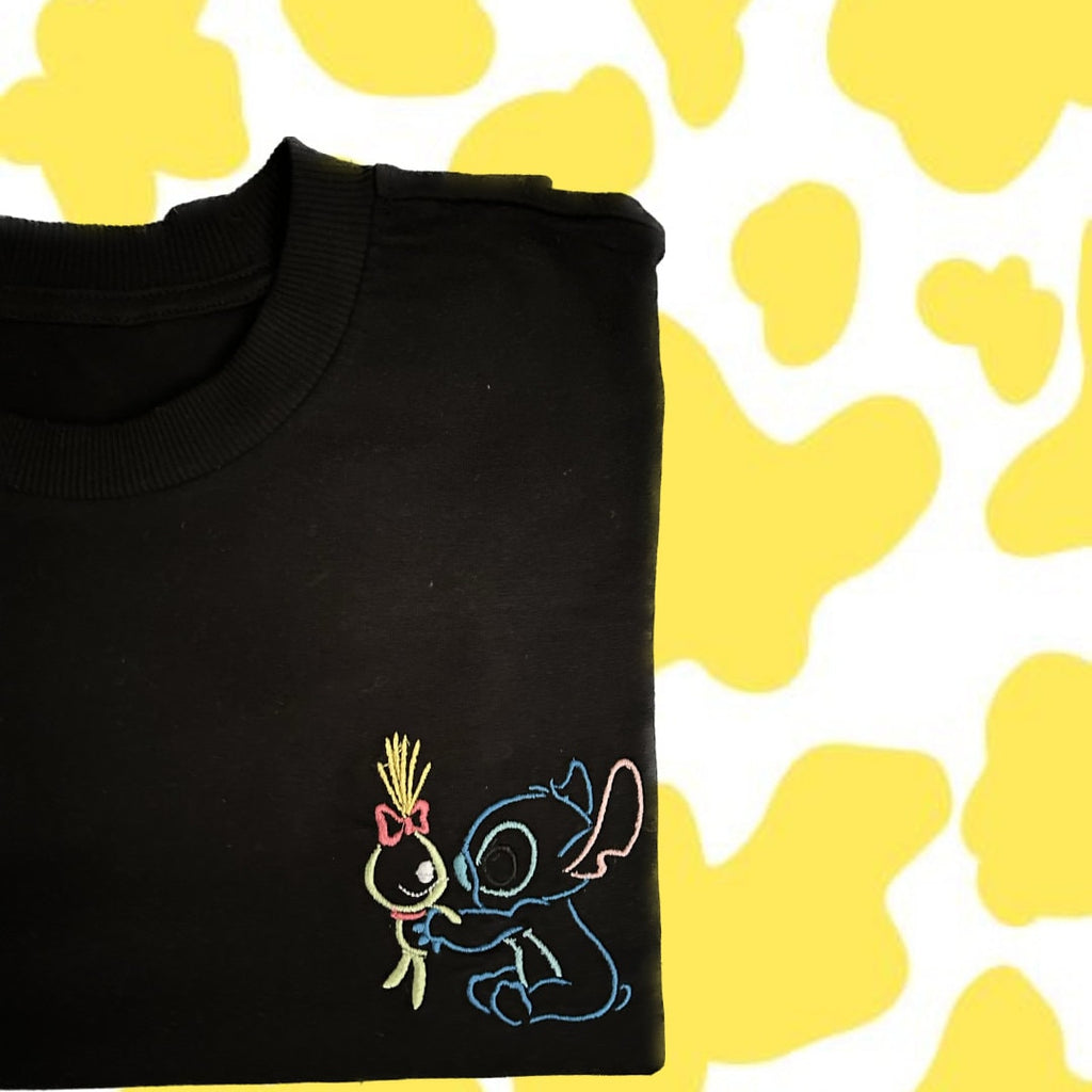 Stitch and Scrump Embroidered T-Shirt/ Sweatshirt