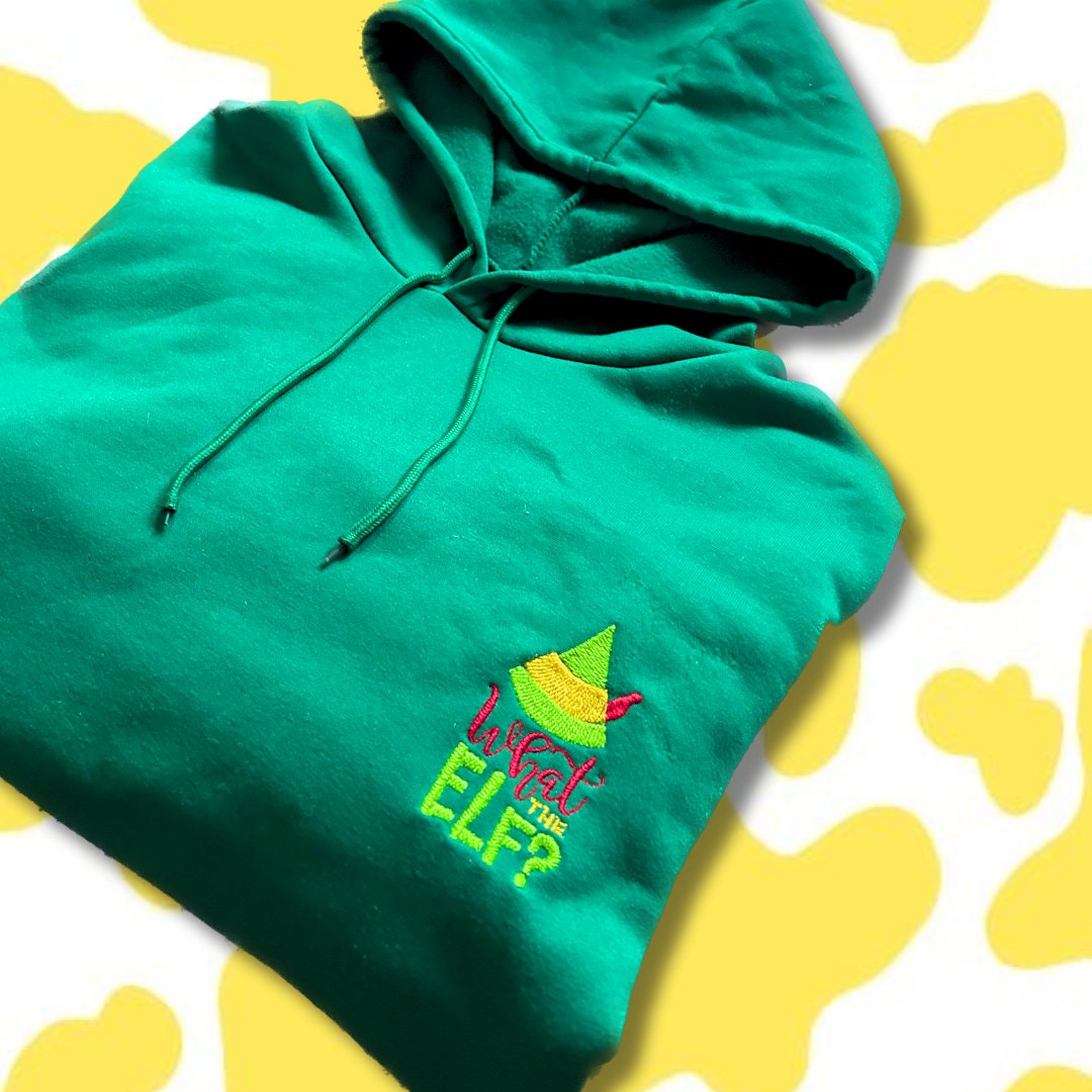 Embroidered What The Elf
