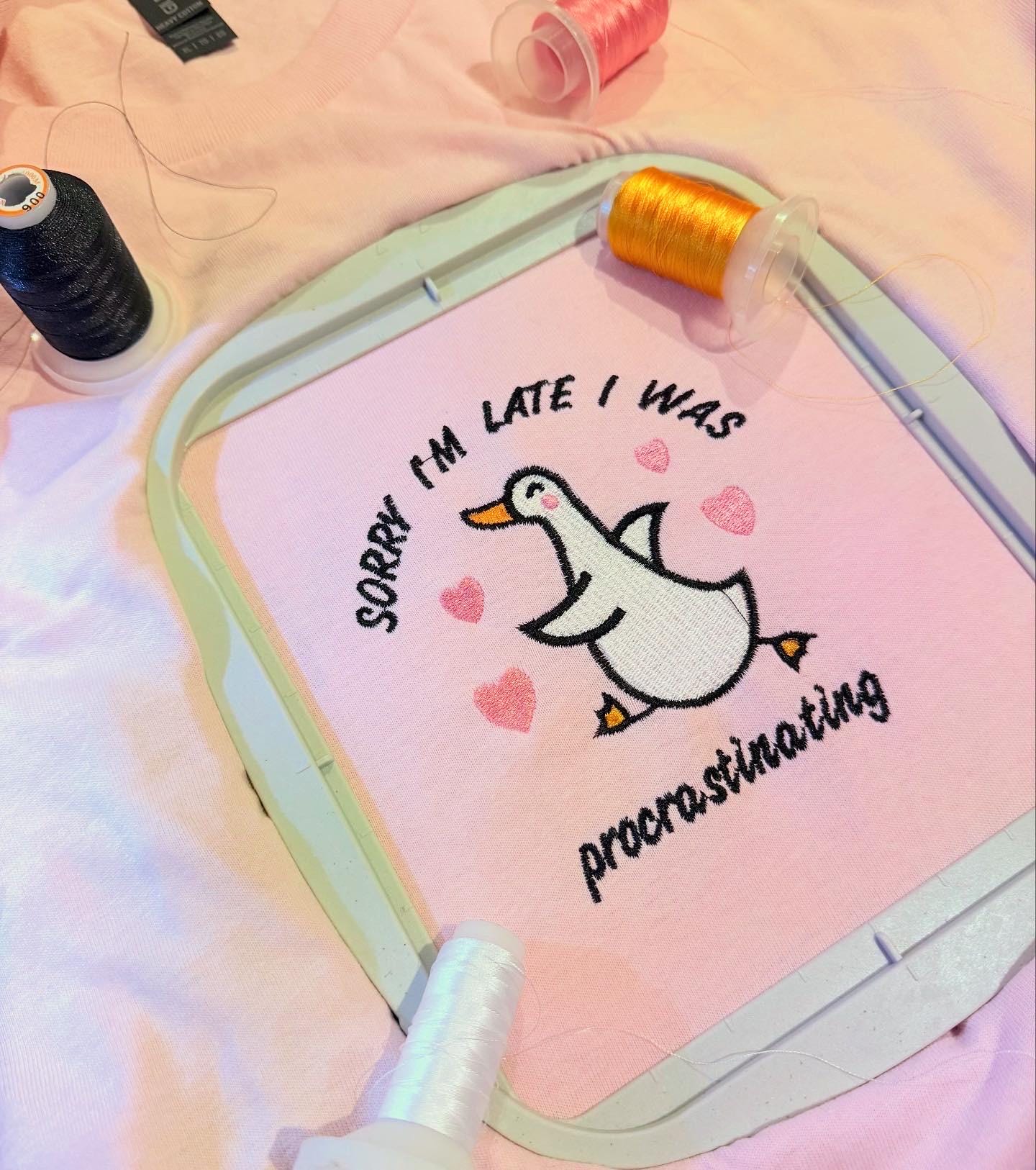 Procrastinating Goose Sweatshirt