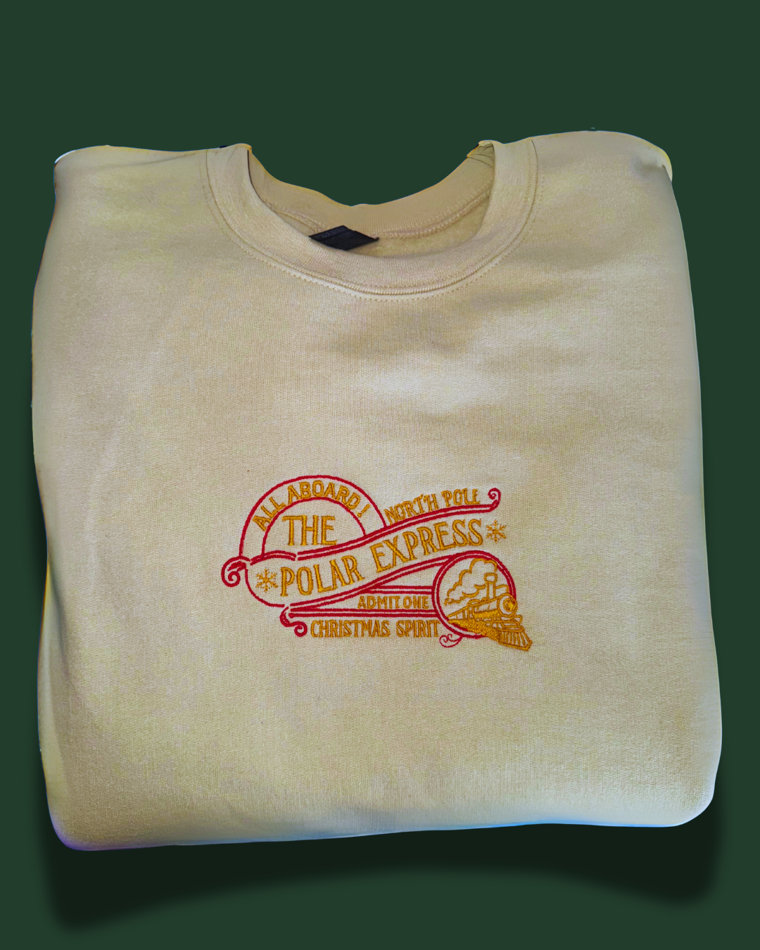 Embroidered Polar Express