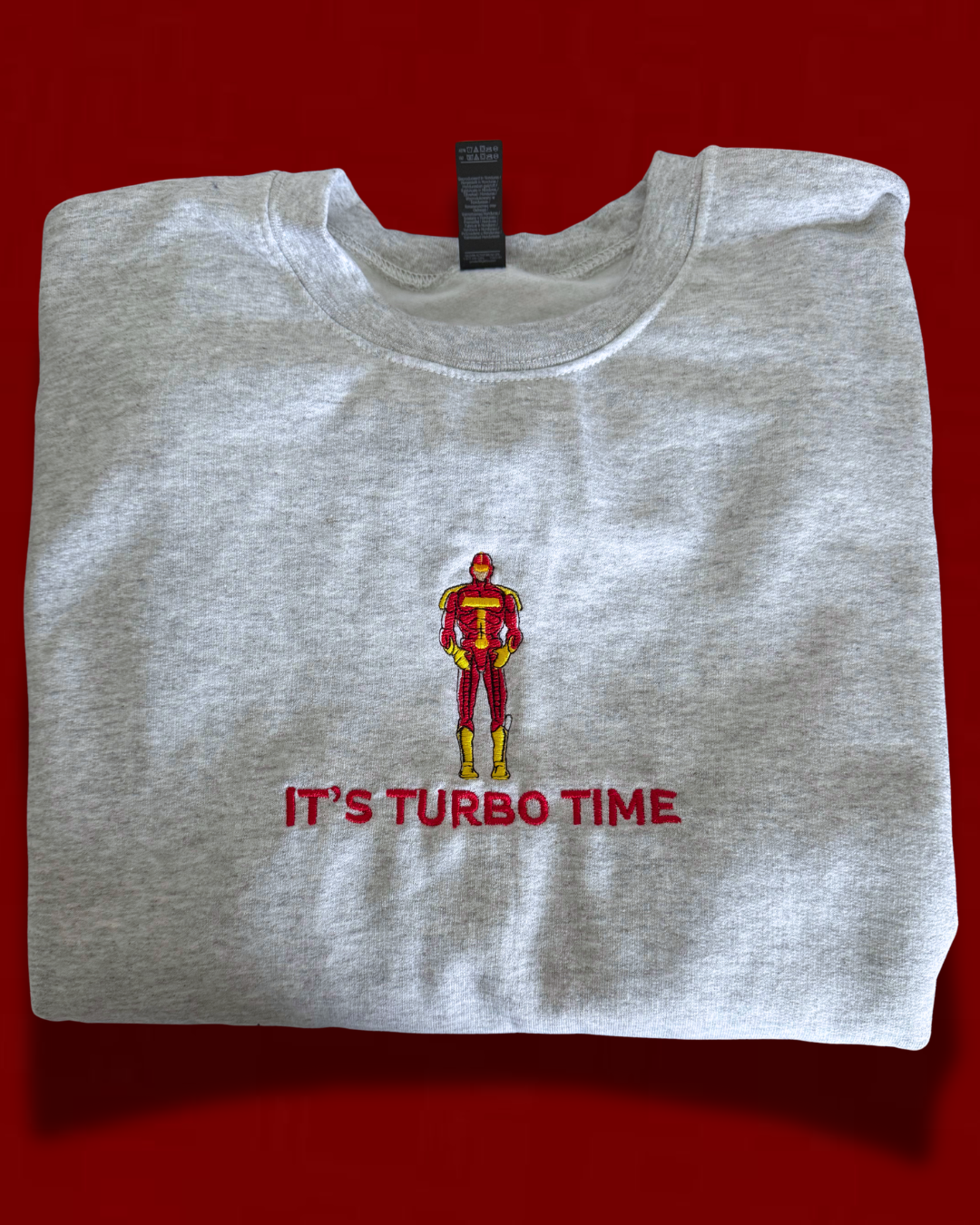Embroidered Turbo Time