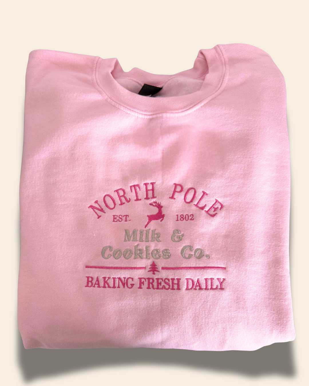 Embroidered North Pole