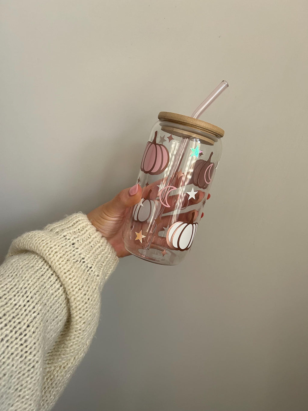Pink Pumpkin Tumbler