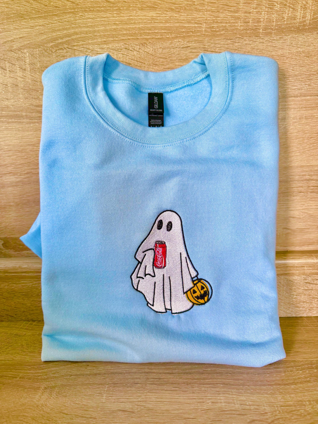 Coca Cola Ghost Embroidered Sweatshirt